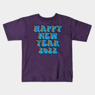 Happy New Year 2022 Kids T-Shirt